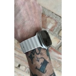 Silikonerem til Apple Watch - Creme