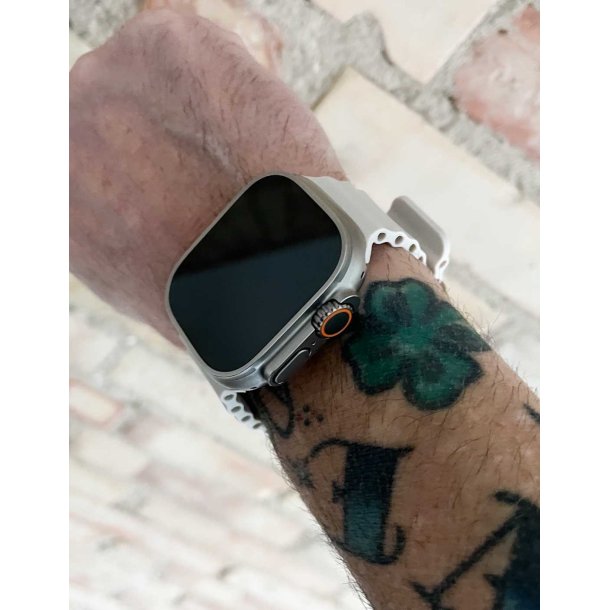 Silikonerem til Apple Watch - Creme