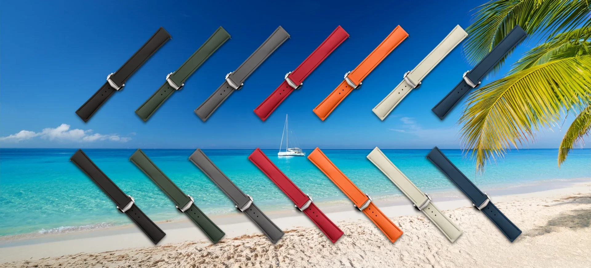 Sailcloth Gummiremme - Perfekt Til Sommeren!
