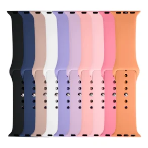 Sportsremme til Apple Watch - Valuepack 10 stk. 38/40/41/42 Medium/Large 3