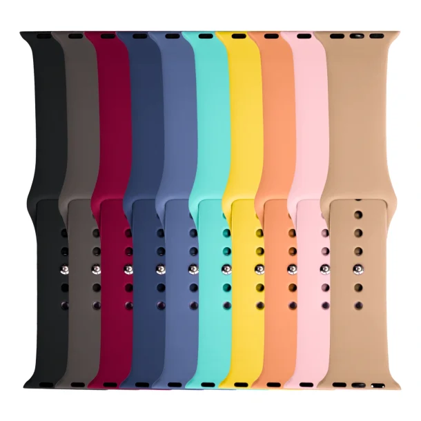 Sportsremme til Apple Watch - Valuepack 10 stk. 38/40/41/42 Medium/Large 6