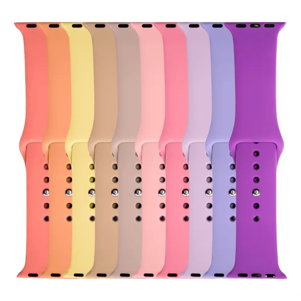 Sportsremme til Apple Watch - Valuepack 10 stk. 38/40/41/42 Small/Medium 1