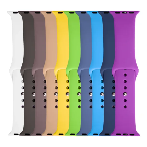 Sportsremme til Apple Watch - Valuepack 10 stk. 38/40/41/42 Small/Medium 5