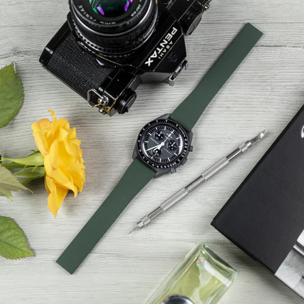 CTS Gummirem - M�rkegr�n