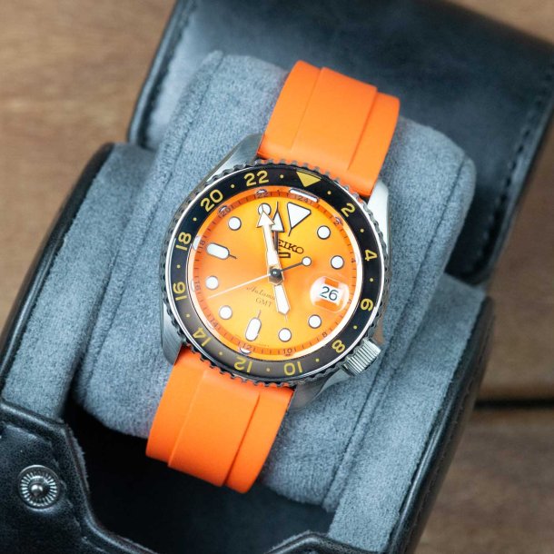 Daytona Gummirem i FKM med quick-release - Orange