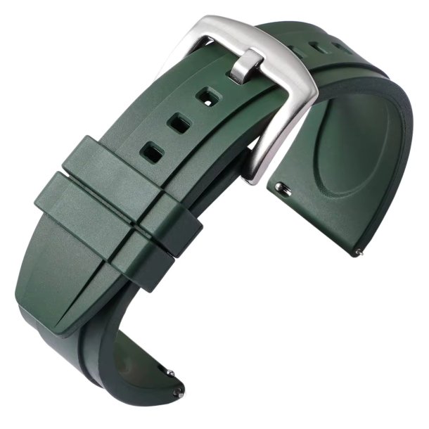 Daytona Gummirem i FKM med quick-release - Gr�n