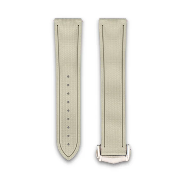 Sailcloth Gummirem med Foldespnde - Beige