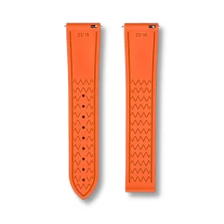 Sailcloth Gummirem med Foldespnde - Orange