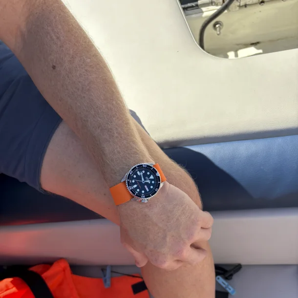 Single Pass Gummirem - Orange