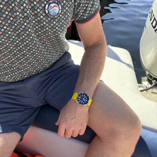 Single Pass Gummirem - Gul