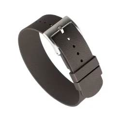 Single Pass Gummirem - Brun