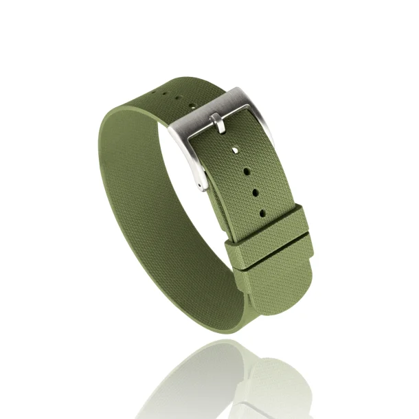 Single Pass Gummirem - Olivengr�n