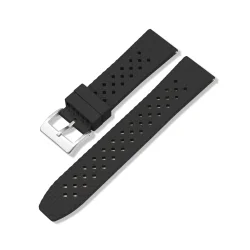 Tropical Honey - gummirem i FKM med quick-release - sort