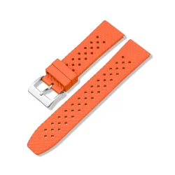 Tropical Honey - gummirem i FKM med quick-release - Orange