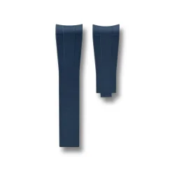 Curved End Gummirem CTS til Omega X Swatch MoonSwatch - Bl