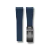 Curved End Gummirem CTS til Omega X Swatch MoonSwatch - Bl�