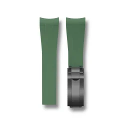 Curved End Gummirem CTS til Omega X Swatch MoonSwatch - Grn