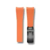 Curved End Gummirem CTS til Omega X Swatch MoonSwatch - Orange