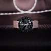 Curved End Gummirem til Omega X Swatch MoonSwatch - Gammelrosa