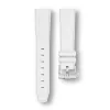 Curved End Gummirem til Omega X Swatch MoonSwatch - Hvid