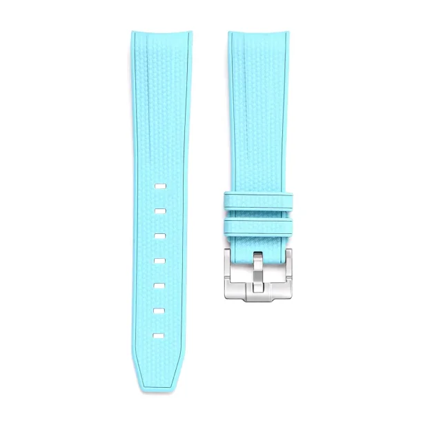 Curved End Gummirem til Omega X Swatch MoonSwatch - Tiffany