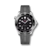Curved End Gummirem med Foldesp�nde til Omega Seamaster Diver 300M - Gr�