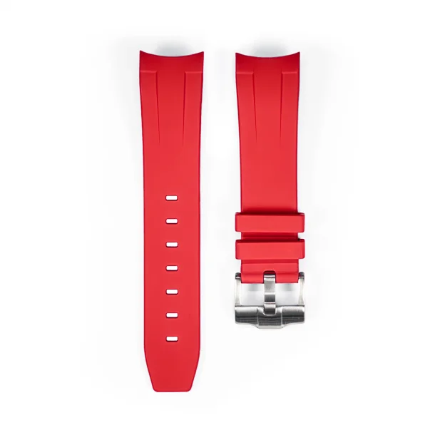 Curved End Gummirem til Seiko SKX / Seiko 5 Sports - Rd