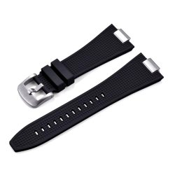 Gummirem til Tissot PRX - Sort