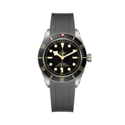 Curved End Gummirem til Tudor Black Bay 58 - Gr