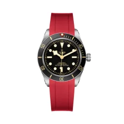 Curved End Gummirem til Tudor Black Bay 58 - Rd
