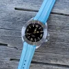 Curved End Gummirem til Yema Diver - Lysebl�