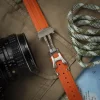 Curved End Gummirem til Yema Diver - Orange