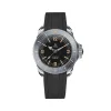 Curved End Gummirem til Yema Diver - Sort