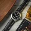Barington Chronomaster L�derrem - Sort