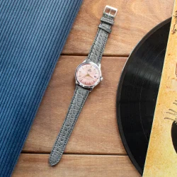 Fluco - gte Alligator Lder - Olivengrn