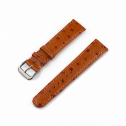 Happel - Dundee Imiteret Strudseskind - Cognac