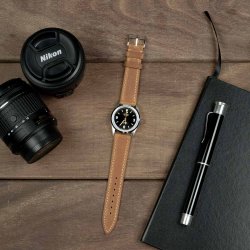 Klassisk Lderrem med Quick-release - Sort