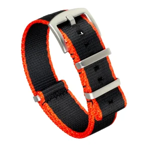 Heavy Duty Natorem - Sort med orange kant