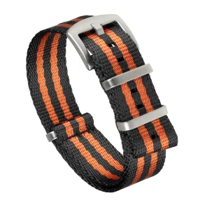 Heavy Duty Natorem - Sorte og orange striber