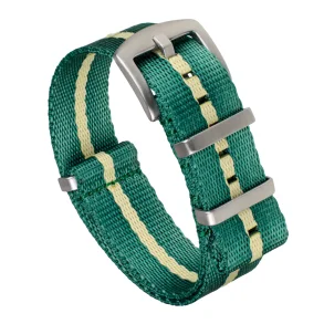 Heavy Duty Natorem - Grn med beige stribe