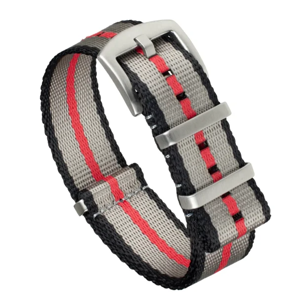 Heavy Duty Natorem - Gr, rde og sorte striber