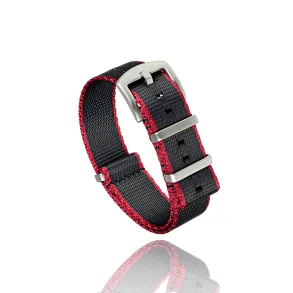 Heavy Duty Natorem - Sort med r�d kant