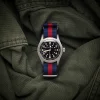Redux Natorem - Marinebl� med r�d stribe