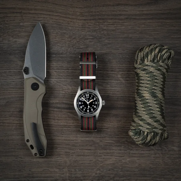 Riflet Natorem - Sorte, gr�nne og r�de striber - Bond's first choice