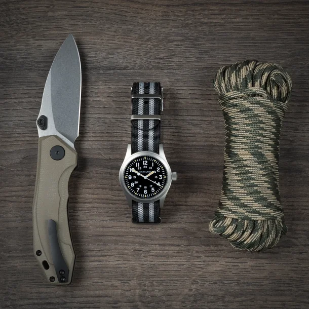 Riflet Natorem - Sorte og gr� striber - Bond's choice