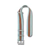 Riflet Natorem - Gulf - Lysebl� med sorte og orange striber