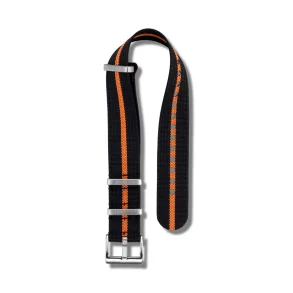Riflet Natorem - Sort med orange stribe