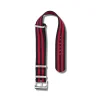 Riflet Natorem - Sort med r�de striber