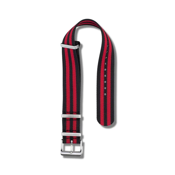 Riflet Natorem - Sort med r�de striber
