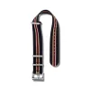 Riflet Natorem - Sorte, beige og r�de striber